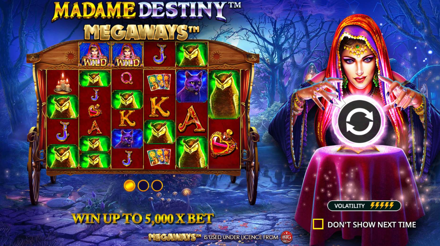 Madame Destiny Megaways демо слот – Pragmatic Play